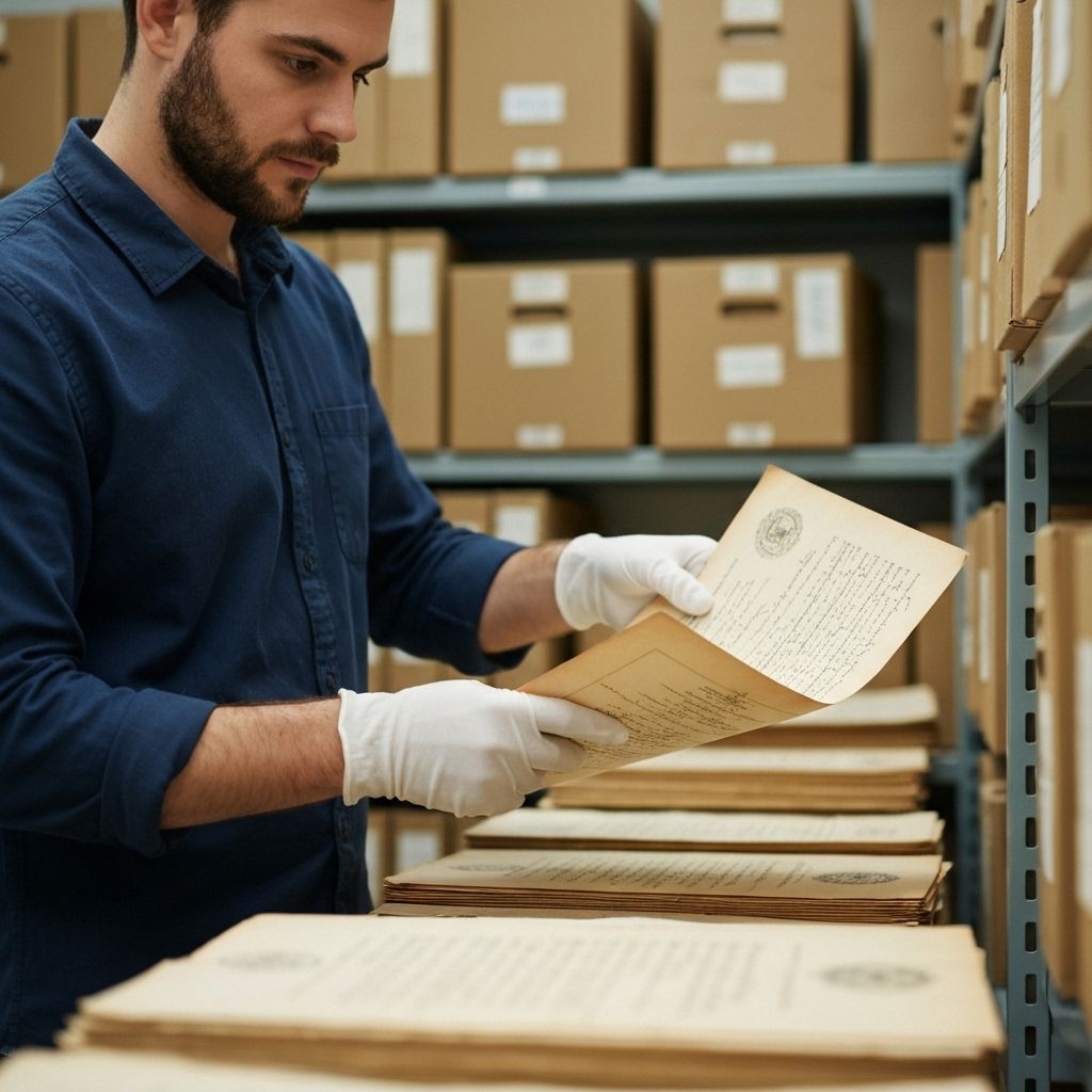 Professional document handling